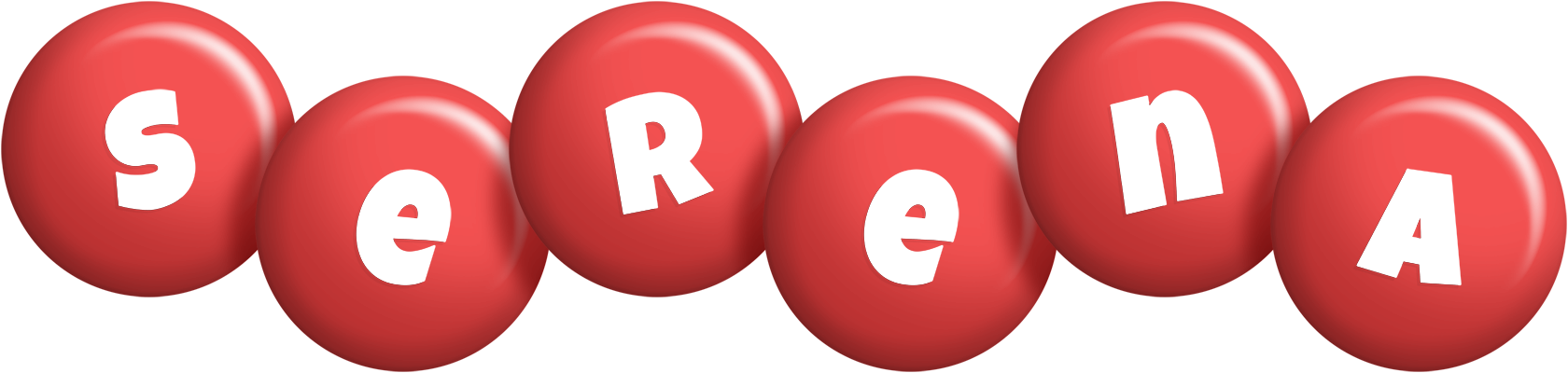 Serena candy-red logo