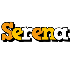 Serena cartoon logo