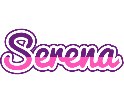 Serena cheerful logo