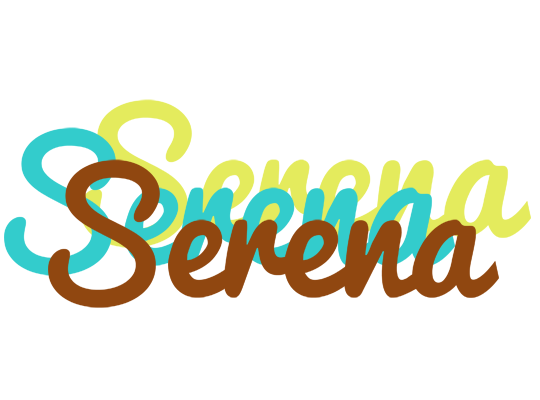 Serena cupcake logo