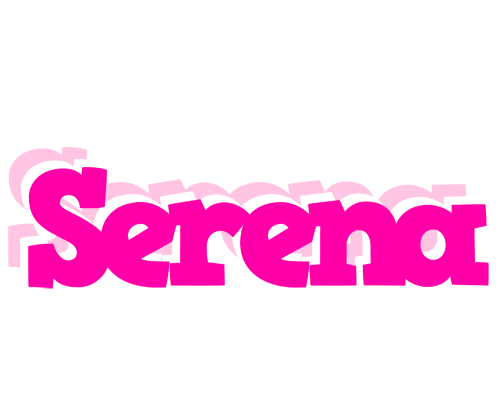 Serena dancing logo