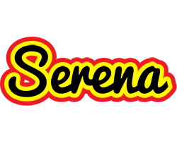 Serena flaming logo