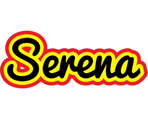 Serena flaming logo
