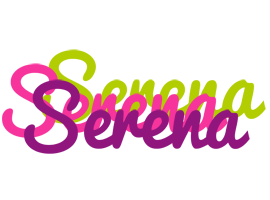 Serena flowers logo