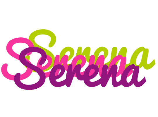 Serena flowers logo