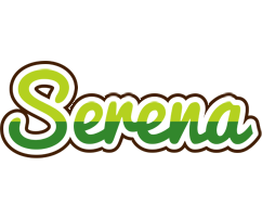 Serena golfing logo