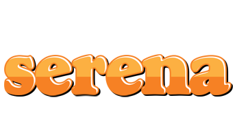 Serena orange logo