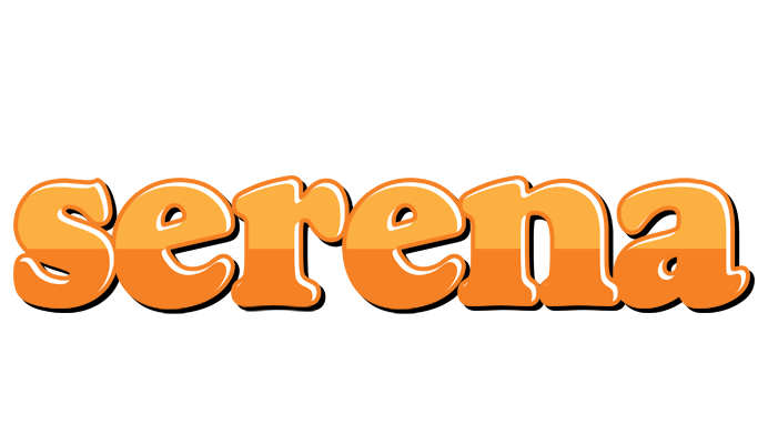Serena orange logo