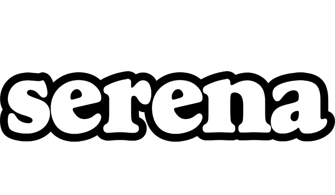 Serena panda logo