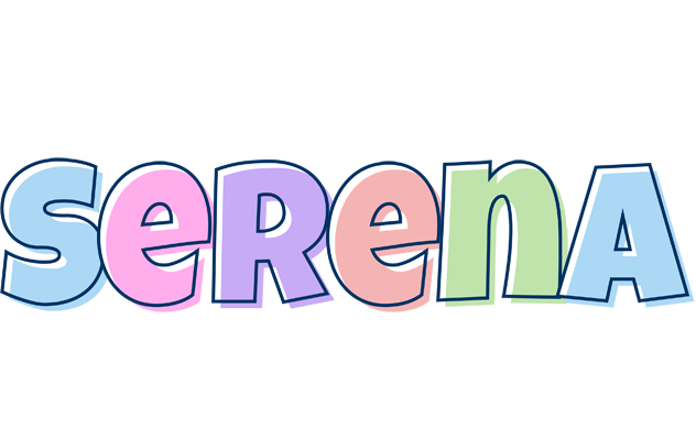 Serena pastel logo