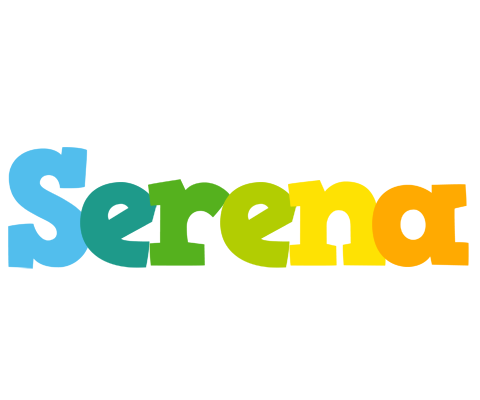 Serena rainbows logo