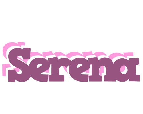 Serena relaxing logo