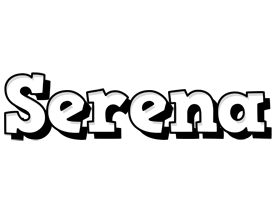 Serena snowing logo