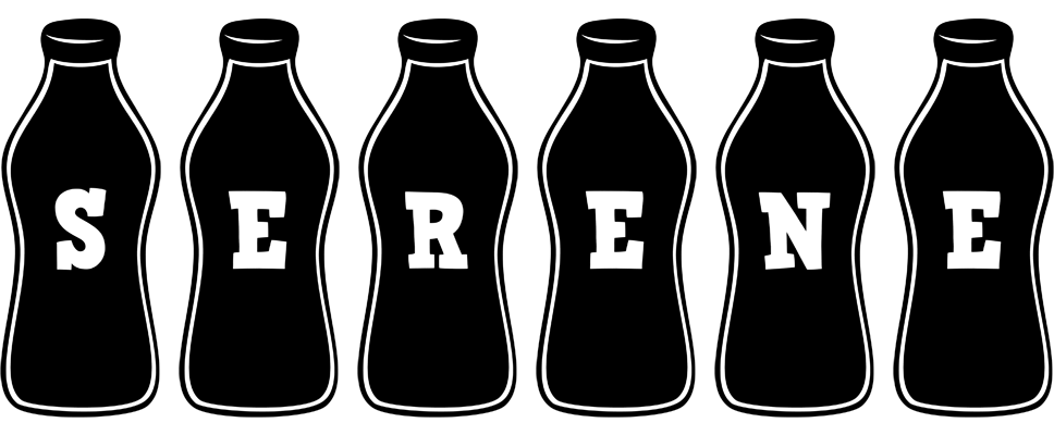 Serene bottle logo