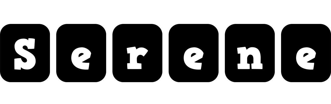 Serene box logo