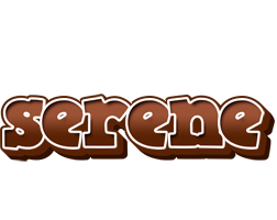 Serene brownie logo