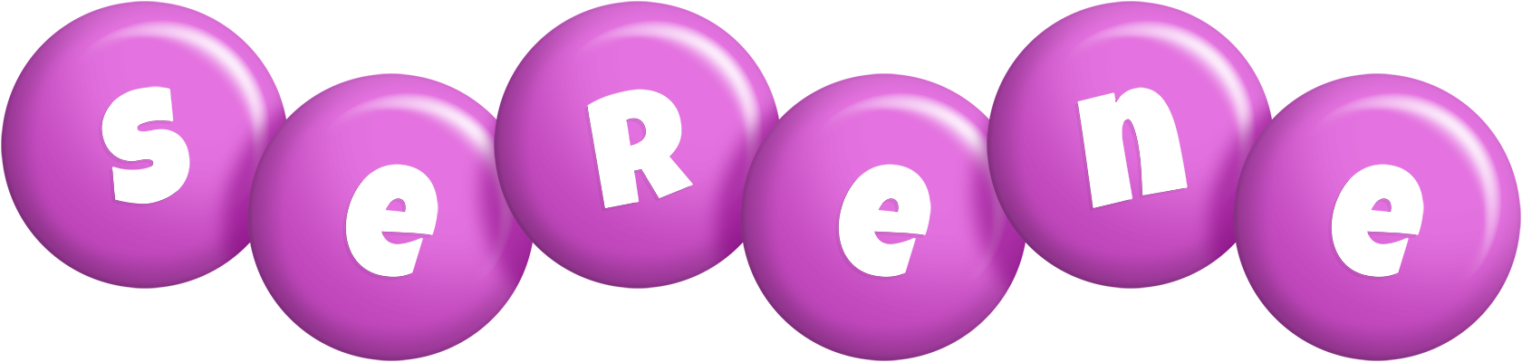 Serene candy-purple logo