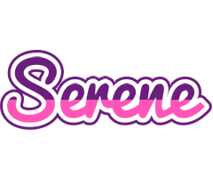 Serene cheerful logo