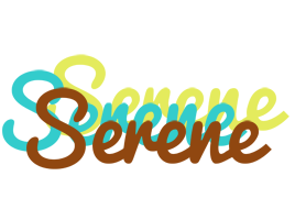 Serene cupcake logo