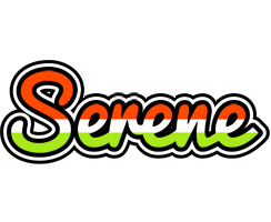 Serene exotic logo