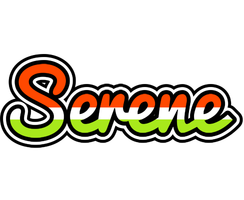 Serene exotic logo