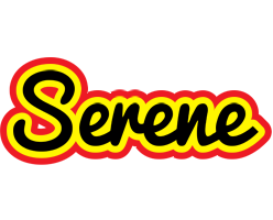 Serene flaming logo