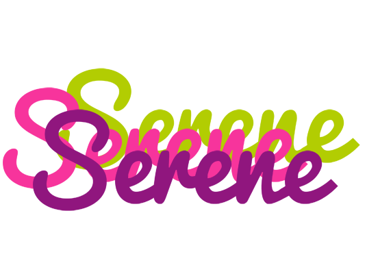 Serene flowers logo