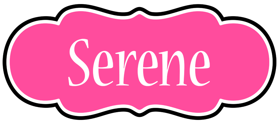 Serene invitation logo