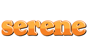 Serene orange logo