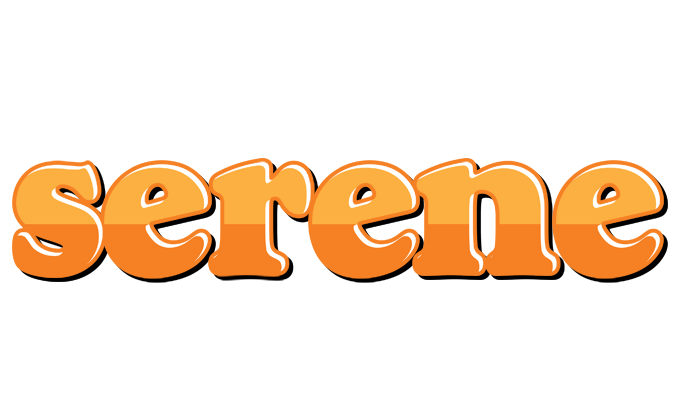 Serene orange logo