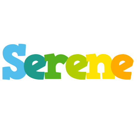 Serene rainbows logo