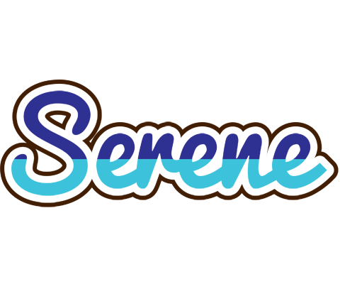 Serene raining logo