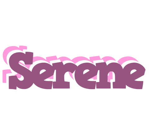 Serene relaxing logo
