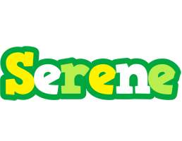 Serene soccer logo