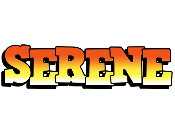 Serene sunset logo