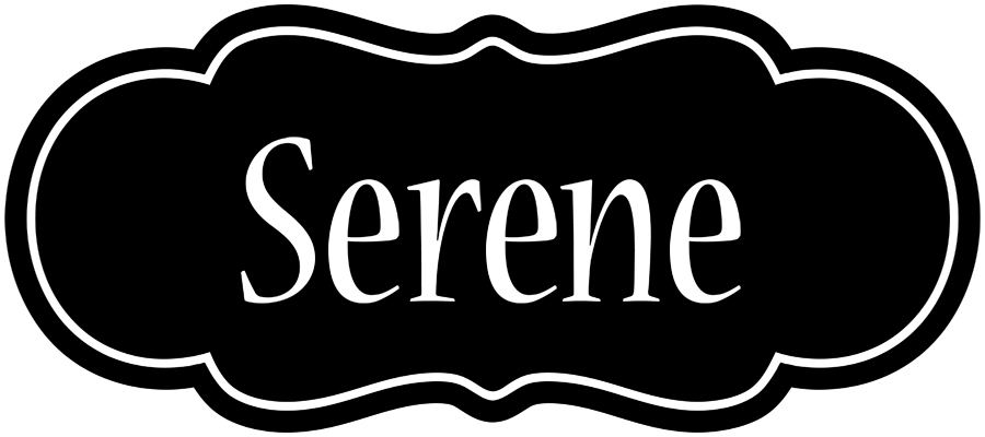 Serene welcome logo