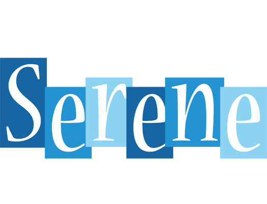 Serene winter logo
