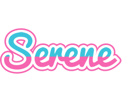 Serene woman logo