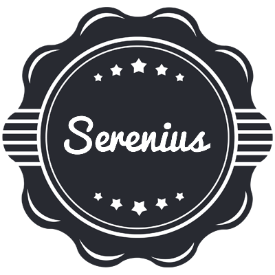 Serenius badge logo