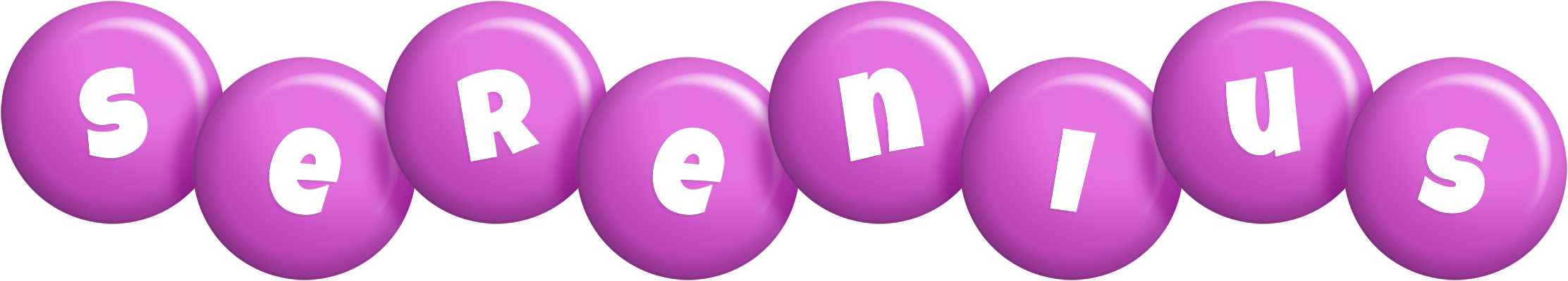 Serenius candy-purple logo