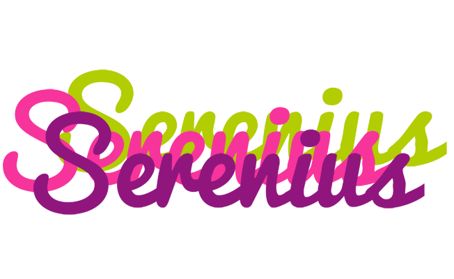 Serenius flowers logo