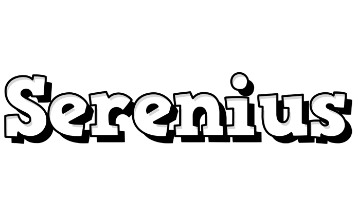 Serenius snowing logo