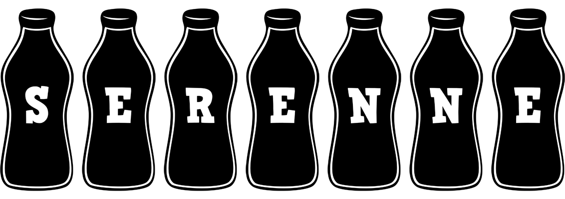 Serenne bottle logo