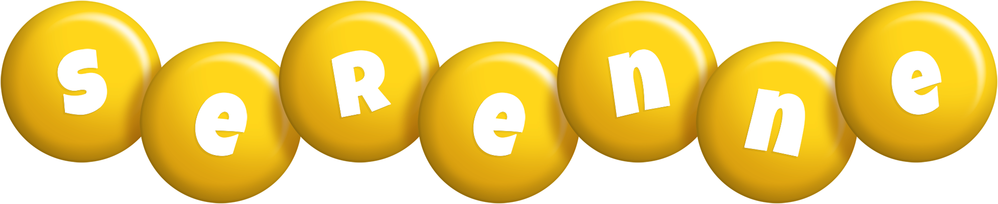 Serenne candy-yellow logo
