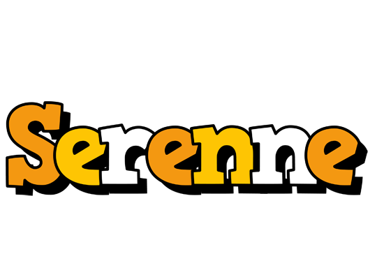 Serenne cartoon logo