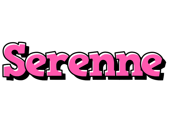 Serenne girlish logo