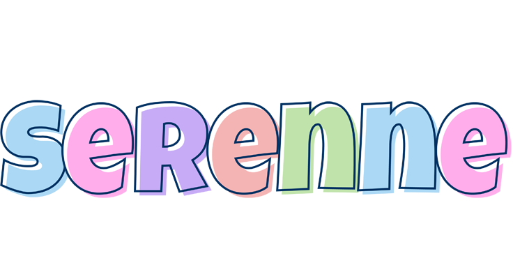 Serenne pastel logo