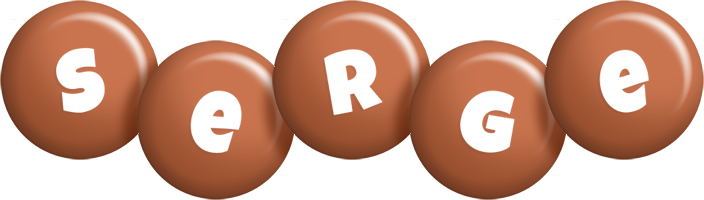 Serge candy-brown logo