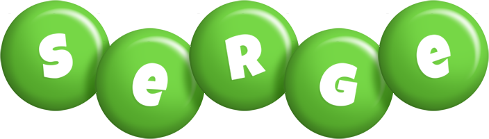 Serge candy-green logo