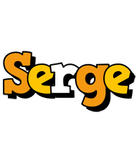Serge cartoon logo